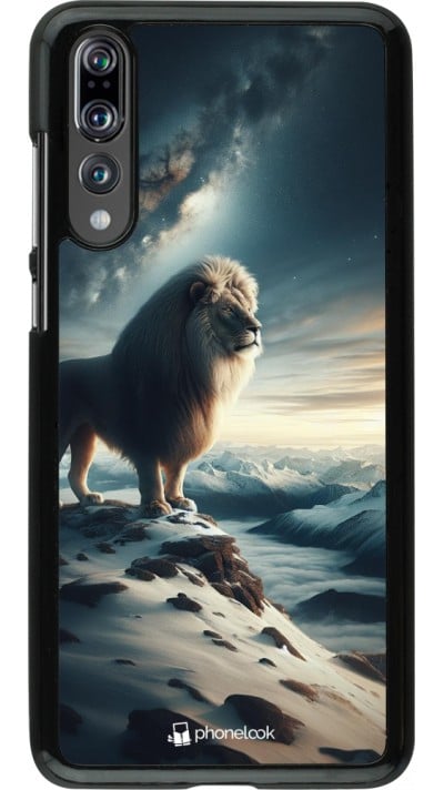 Coque Huawei P20 Pro - Le lion blanc