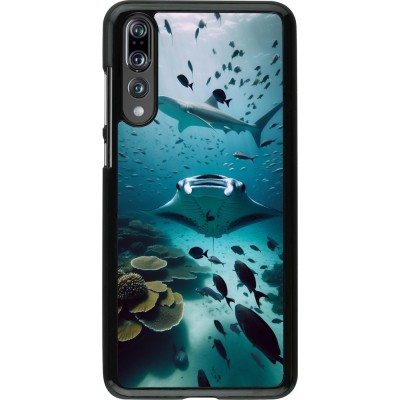 Coque Huawei P20 Pro - Manta Lagon Nettoyage