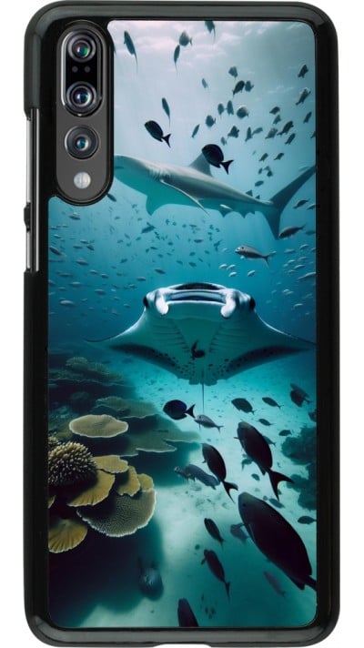 Coque Huawei P20 Pro - Manta Lagon Nettoyage