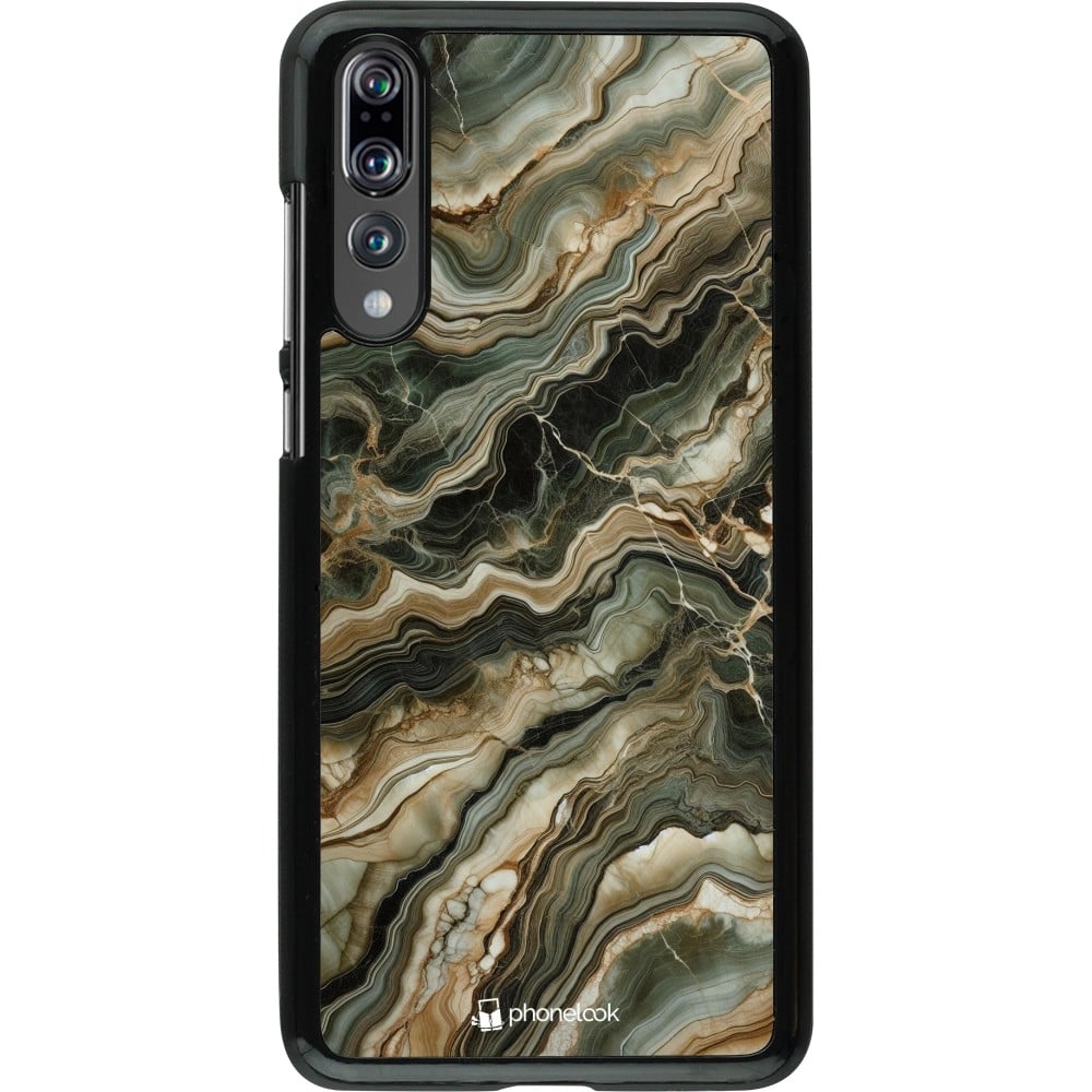 Coque Huawei P20 Pro - Marbre Olive