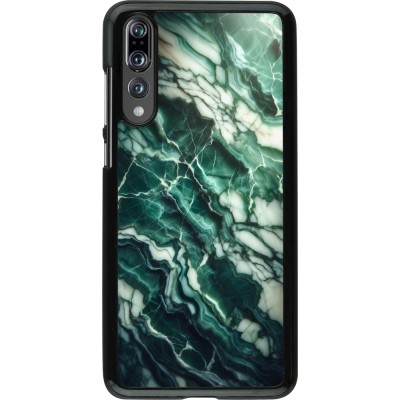 Coque Huawei P20 Pro - Marbre vert majestueux