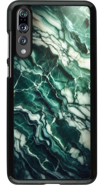 Coque Huawei P20 Pro - Marbre vert majestueux