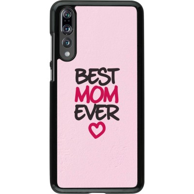 Coque Huawei P20 Pro - Mom 2023 best Mom ever pink