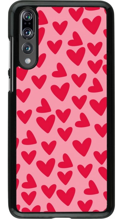 Coque Huawei P20 Pro - Mom 2024 petits coeurs