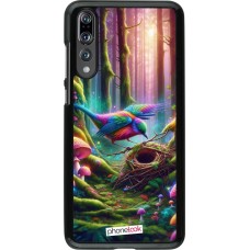 Coque Huawei P20 Pro - Oiseau Nid Forêt