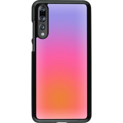 Coque Huawei P20 Pro - Orange Pink Blue Gradient