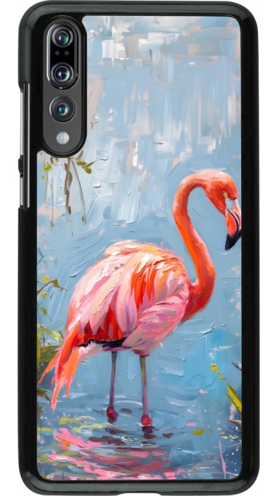 Coque Huawei P20 Pro - Paint Flamingo