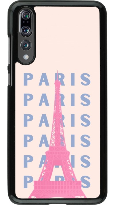 Coque Huawei P20 Pro - Paris Pink Print