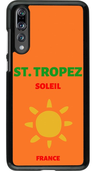 Coque Huawei P20 Pro - Pop Summer Destination St-Tropez