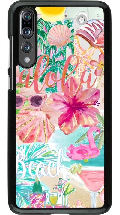 Coque Huawei P20 Pro - Preppy Collage Aloha