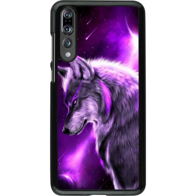 Coque Huawei P20 Pro - Purple Sky Wolf