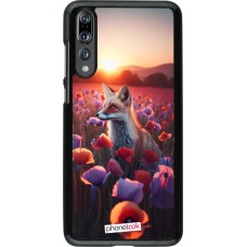 Coque Huawei P20 Pro - Renard pourpre au crépuscule