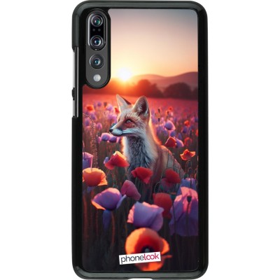 Coque Huawei P20 Pro - Renard pourpre au crépuscule