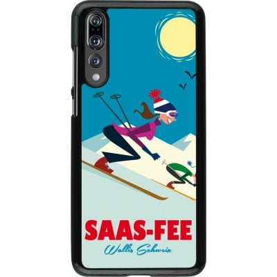 Coque Huawei P20 Pro - Saas-Fee Ski Downhill