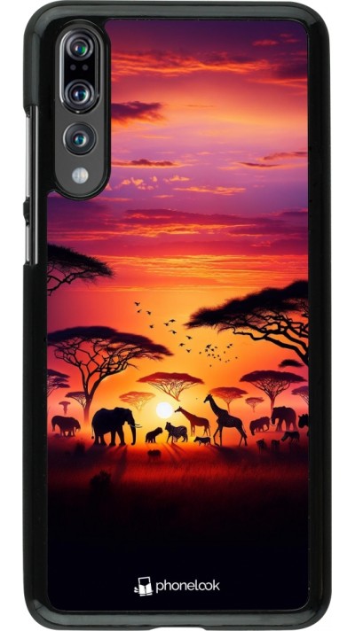 Coque Huawei P20 Pro - Safari sunset wildlife