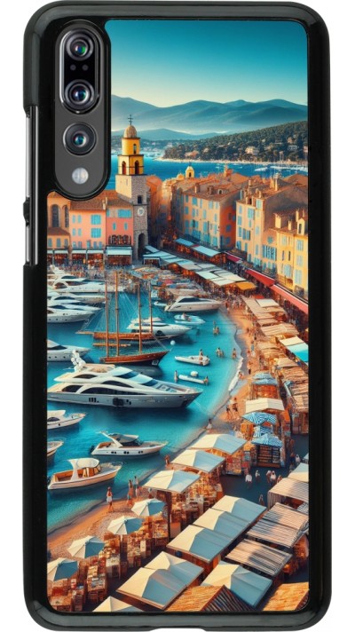 Coque Huawei P20 Pro - Saint-Tropez Beach