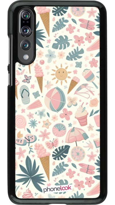 Coque Huawei P20 Pro - Summer Pink Pattern