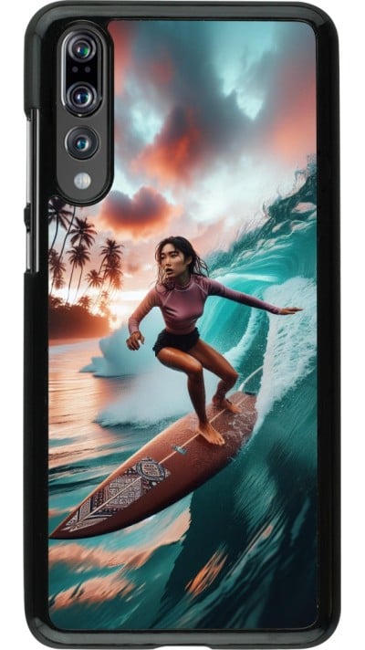 Coque Huawei P20 Pro - Surfeuse Balinaise