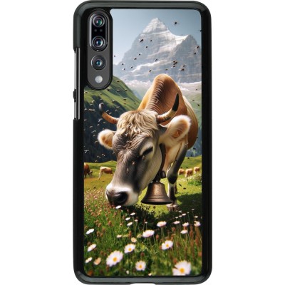 Coque Huawei P20 Pro - Vache montagne Valais