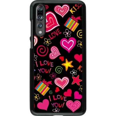 Coque Huawei P20 Pro - Valentine 2023 love symbols