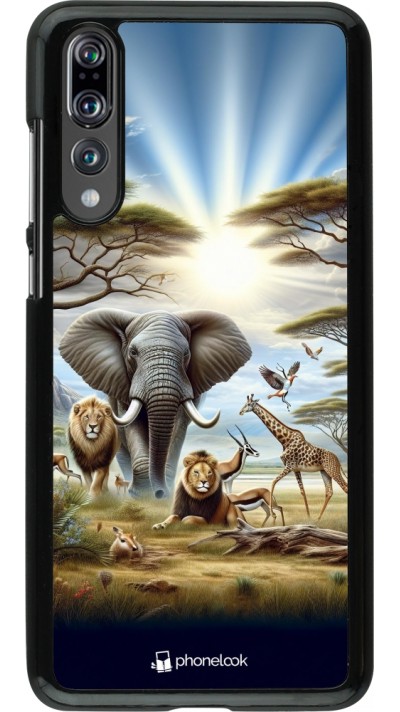 Huawei P20 Pro Case Hülle - Afrikanisches Wildleben