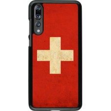 Coque Huawei P20 Pro - Vintage Flag SWISS