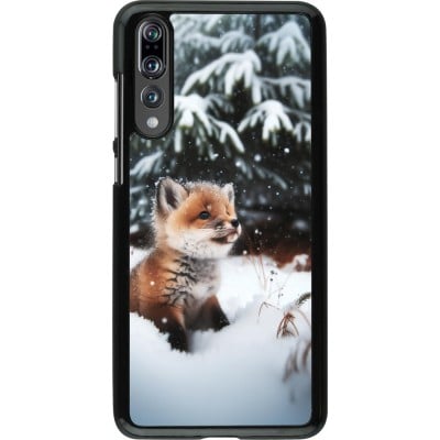 Coque Huawei P20 Pro - Noël 2023 Renardeau sapin