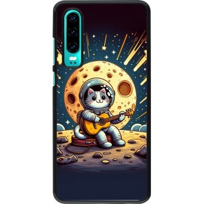 Coque Huawei P30 - AstroCat RockLune