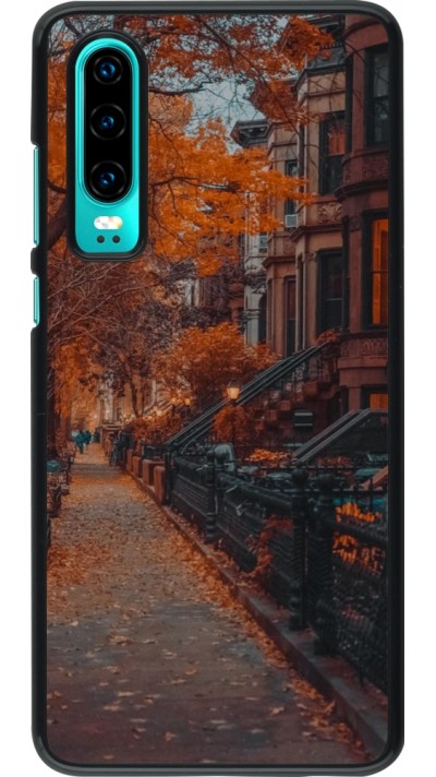 Huawei P30 Case Hülle - Autumn 2024 city