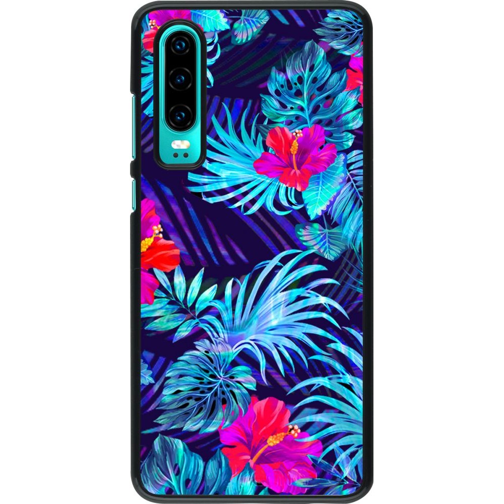 Coque Huawei P30 - Blue Forest