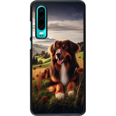 Coque Huawei P30 - Chien Campagne Suisse