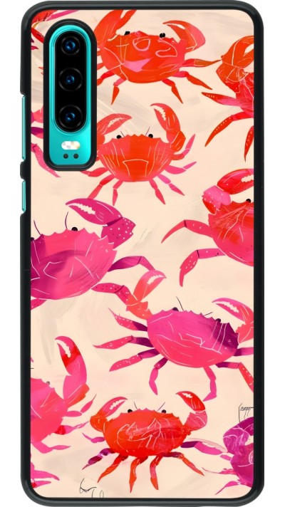 Huawei P30 Case Hülle - Crabs Paint