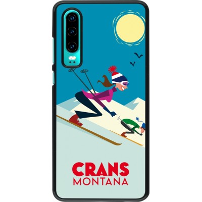 Coque Huawei P30 - Crans-Montana Ski Downhill