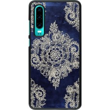 Coque Huawei P30 - Cream Flower Moroccan