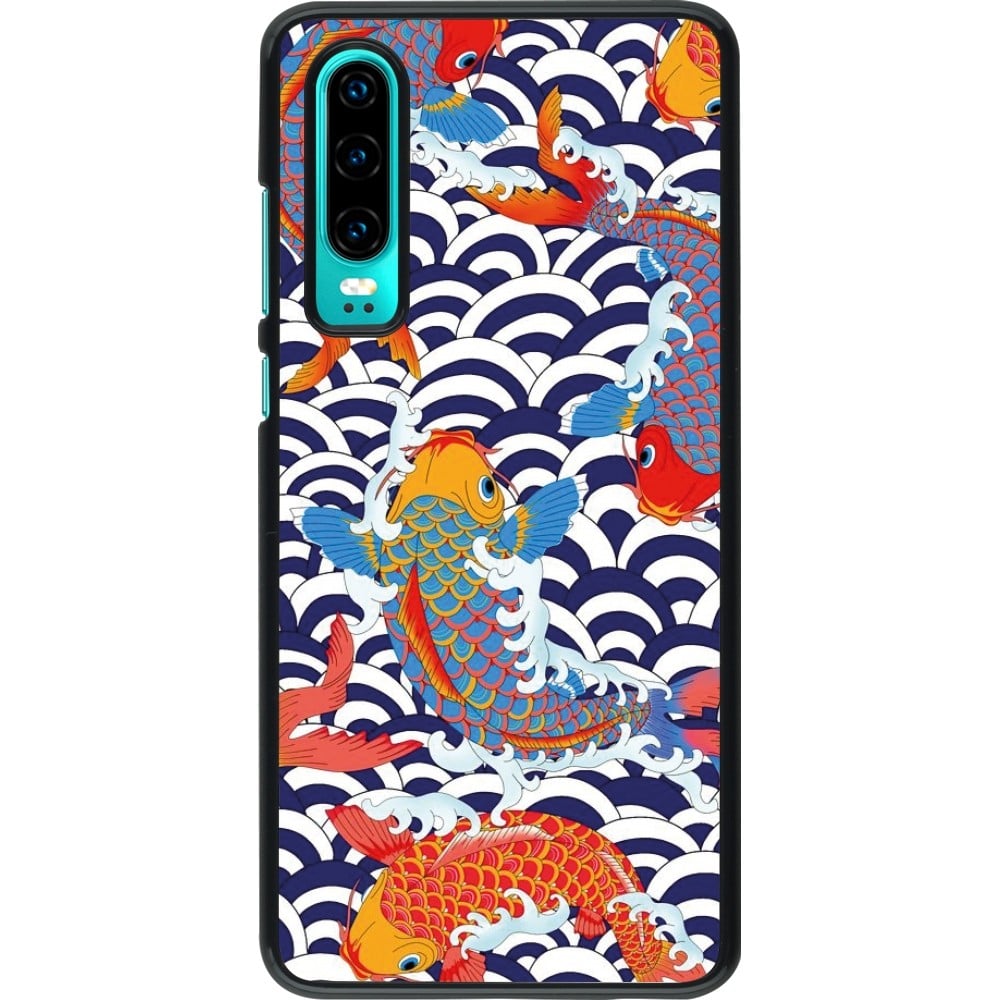 Coque Huawei P30 - Easter 2023 japanese fish