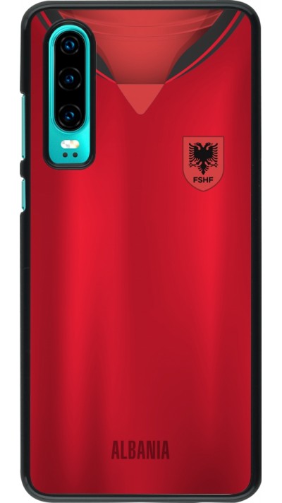 Huawei P30 Case Hülle - Albanien personalisierbares Fussballtrikot