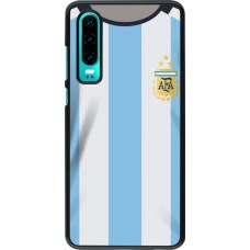 Huawei P30 Case Hülle - Argentinien 2022 personalisierbares Fussballtrikot