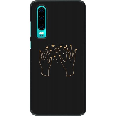 Coque Huawei P30 - Grey magic hands