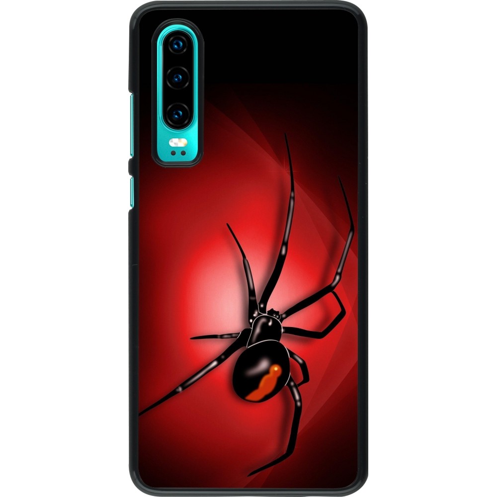 Coque Huawei P30 - Halloween 2023 spider black widow