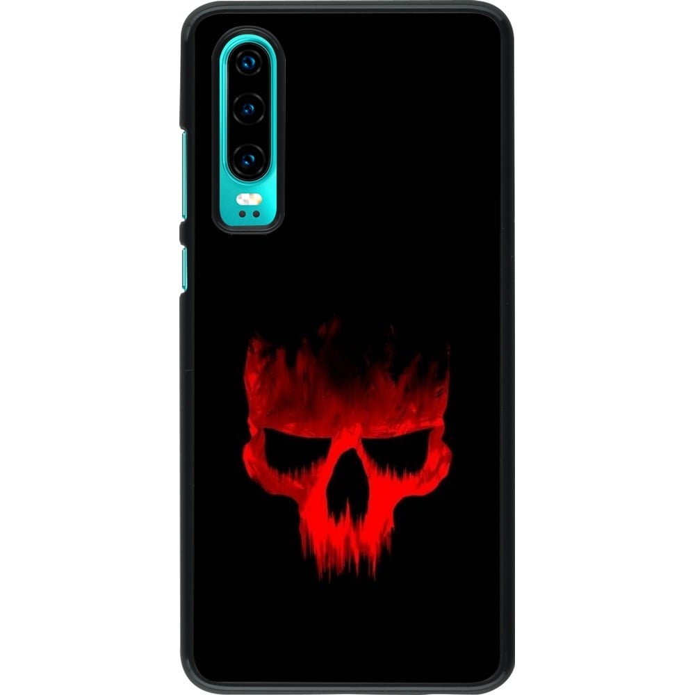 Coque Huawei P30 - Halloween 2023 scary skull