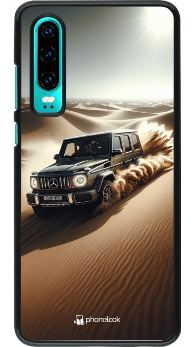 Huawei P30 Case Hülle - Mercedes G Drift Wueste