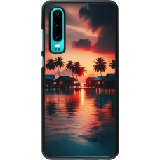 Huawei P30 Case Hülle - Paradies Malediven