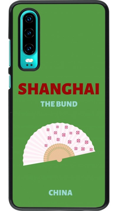 Huawei P30 Case Hülle - Pop Summer Destination Shanghai