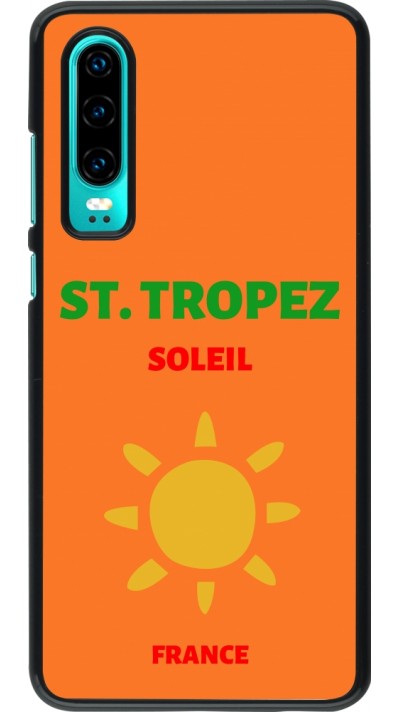 Huawei P30 Case Hülle - Pop Summer Destination St-Tropez