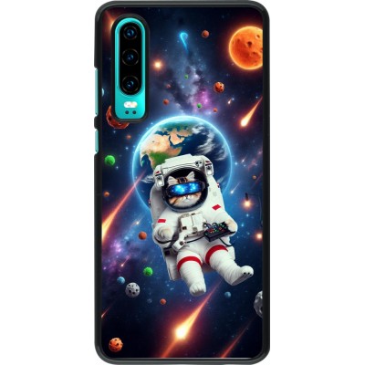 Coque Huawei P30 - VR SpaceCat Odyssey