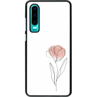 Coque Huawei P30 - Spring 23 minimalist flower