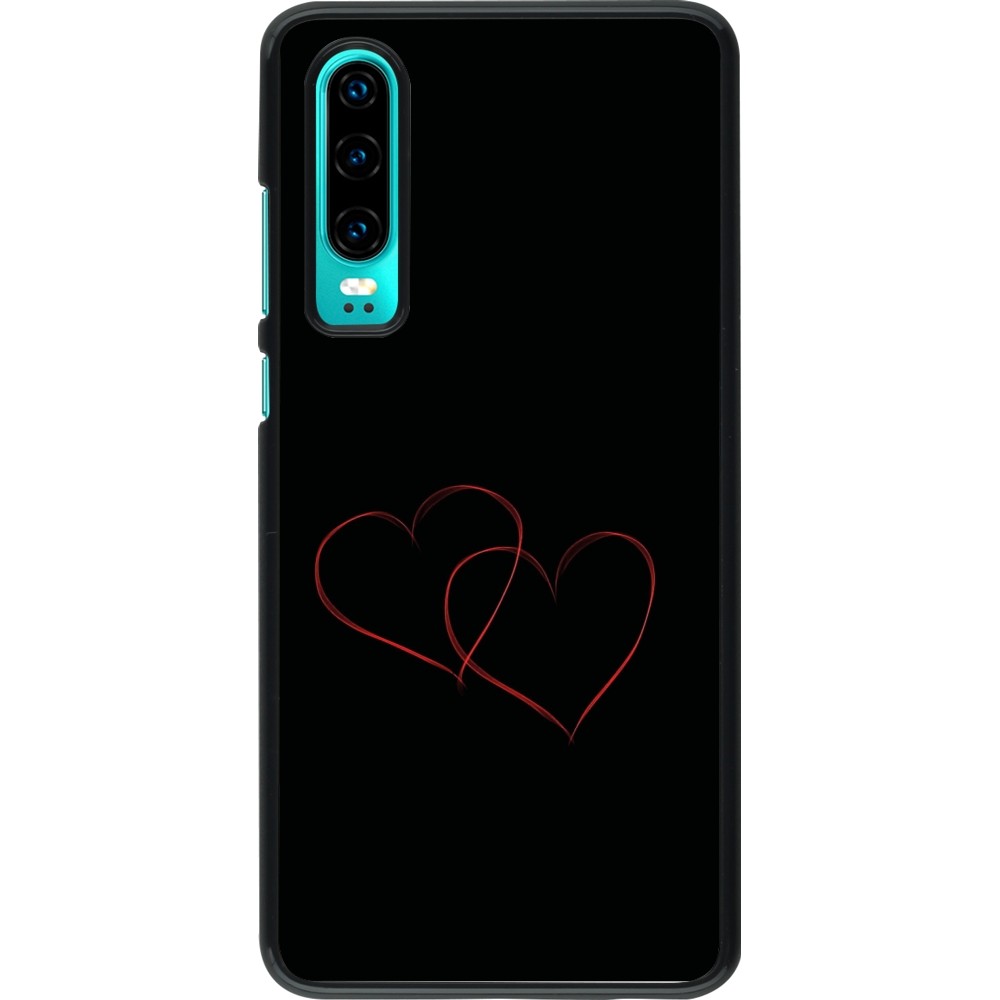 Coque Huawei P30 - Valentine 2023 attached heart