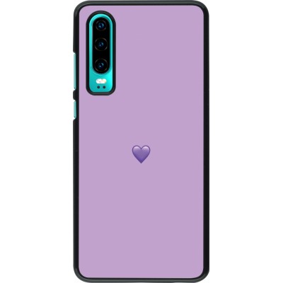 Coque Huawei P30 - Valentine 2023 purpule single heart