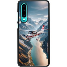 Coque Huawei P30 - Vol Alpin Suisse