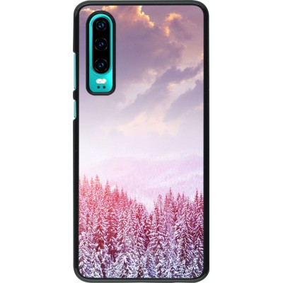 Coque Huawei P30 - Winter 22 Pink Forest